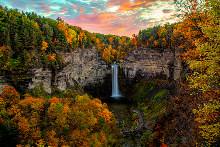 Upstate New York scenic landscape